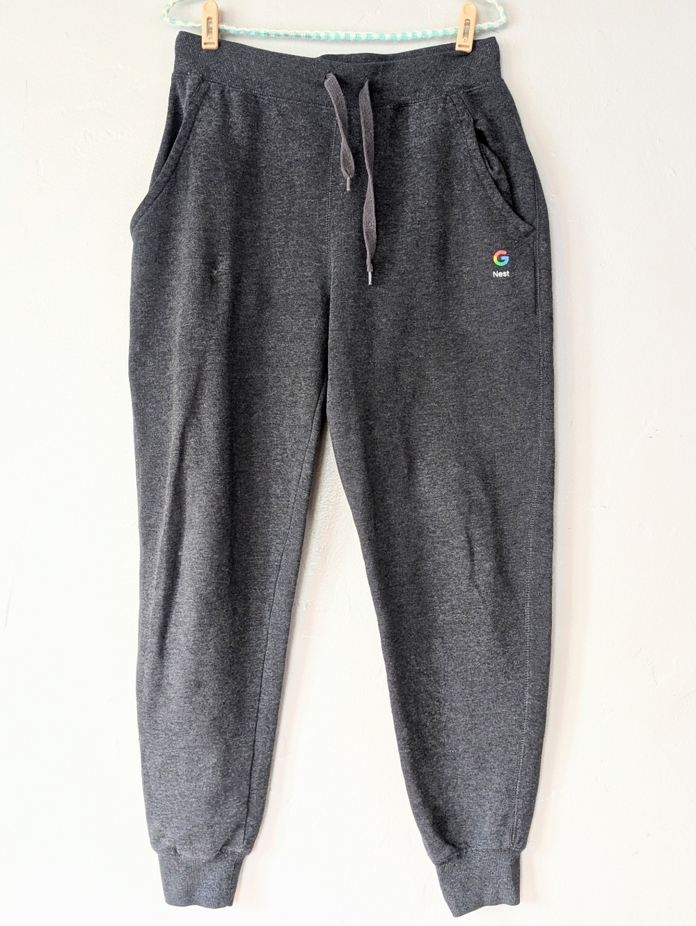 Google Nest x Holloway Premium Grey Joggers - Size M